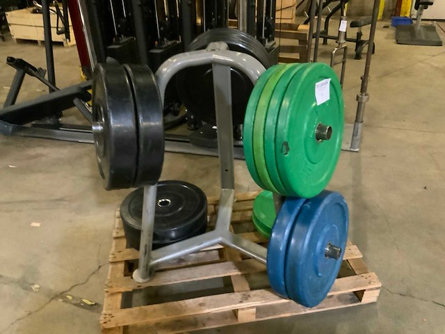 Life maxx bumperplates 50mm 6x5;16x10;6x20kg krachtstation - afbeelding 3 van  6