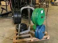 Life maxx bumperplates 50mm 6x5;16x10;6x20kg krachtstation - afbeelding 3 van  6