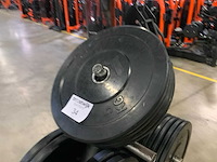 Life maxx bumperplates 50mm met rek matrix 2x20;4x10;14x5kg krachtstation - afbeelding 4 van  7