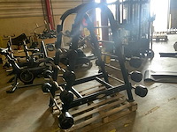 Lifemaxx barbell met rek 2x30;2x25;2x20;2x15;2x10kg krachtstation - afbeelding 3 van  4