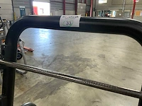 Lifemaxx barbell straight met rek 5x krachtstation - afbeelding 4 van  5