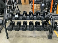 Lifemaxx dumbbell 14;16;18;28;32;34kg set met rek krachtstation
