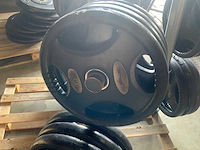 Lifemaxx dumbbell 50mm met rek krachtstation - afbeelding 4 van  5