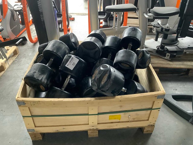 Lifemaxx dumbbell set 1100kg 40 t/m 60kg krachtstation - afbeelding 1 van  5