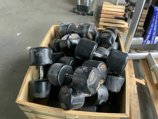 Lifemaxx dumbbell set 1100kg 40 t/m 60kg krachtstation - afbeelding 5 van  5