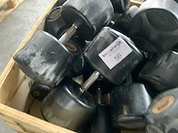 Lifemaxx dumbbell set 1100kg 40 t/m 60kg krachtstation - afbeelding 1 van  3