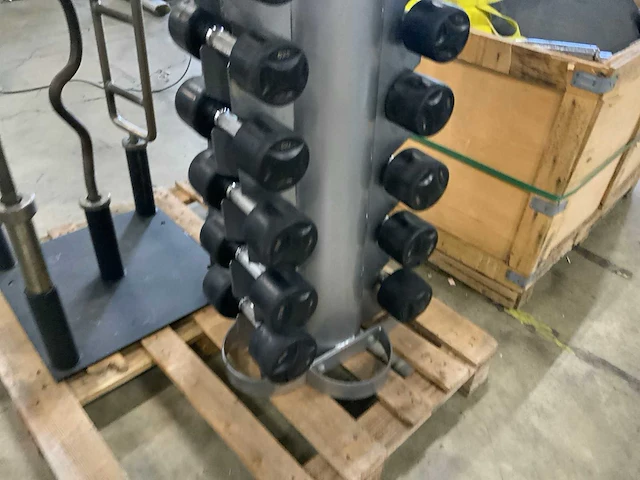 Lifemaxx dumbbell toren 1 t/m 10kg krachtstation - afbeelding 2 van  5