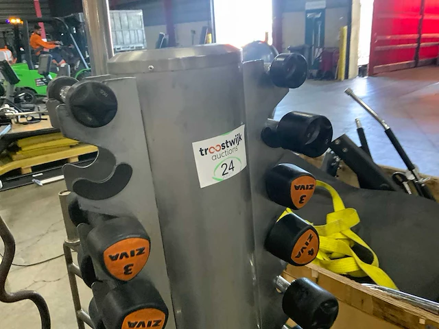 Lifemaxx dumbbell toren 1 t/m 10kg krachtstation - afbeelding 3 van  5