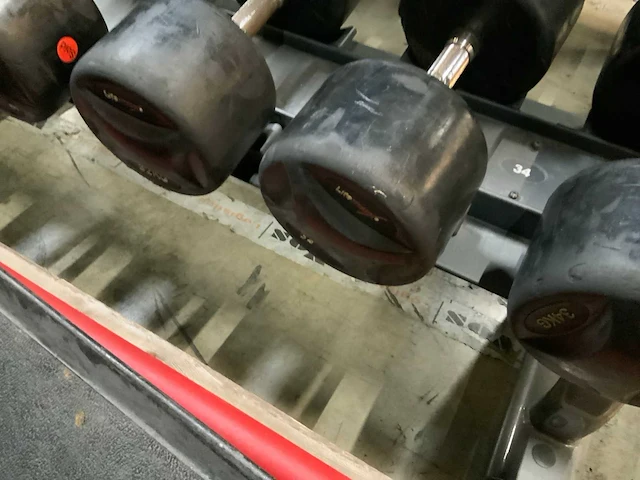 Lifemaxx dumbells met matrix rek krachtstation - afbeelding 3 van  8