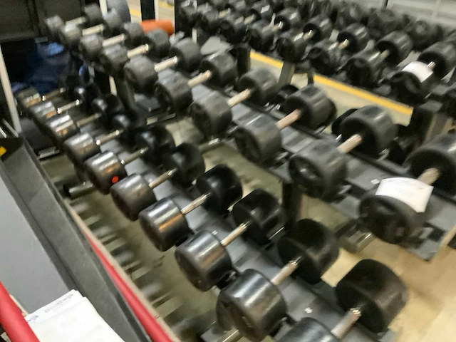 Lifemaxx dumbells met matrix rek krachtstation - afbeelding 7 van  8