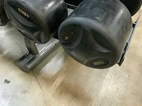 Lifemaxx dumbells met matrix rek krachtstation - afbeelding 2 van  7