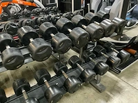 Lifemaxx dumbells met matrix rek krachtstation - afbeelding 2 van  6