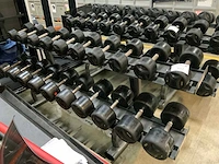 Lifemaxx dumbells met matrix rek krachtstation