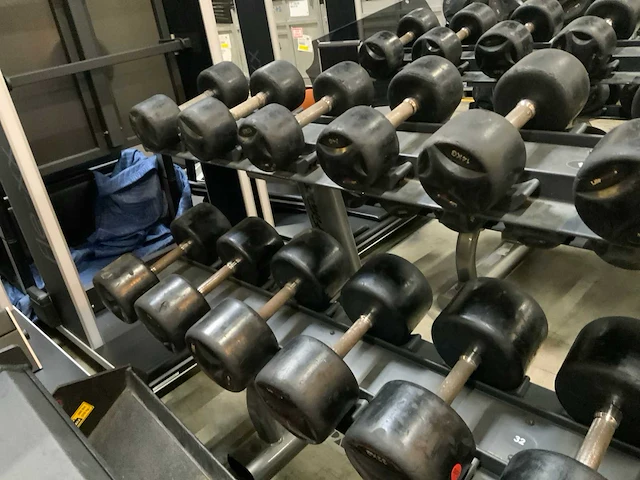 Lifemaxx dumbells met matrix rek krachtstation - afbeelding 5 van  8
