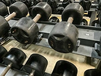 Lifemaxx dumbells met matrix rek krachtstation - afbeelding 6 van  8