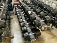 Lifemaxx dumbells met matrix rek krachtstation - afbeelding 7 van  7