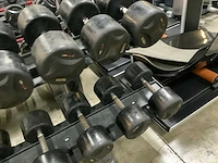 Lifemaxx dumbells met matrix rek krachtstation - afbeelding 3 van  6