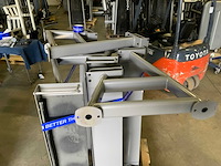 Lifemaxx ketlle bell rack 3x krachtstation - afbeelding 2 van  5