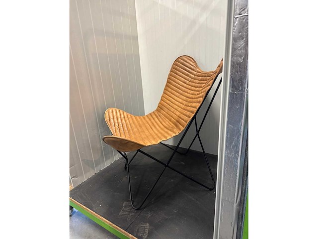 Lifestyle empire lounge chair cognac 75x87x86 ligstoel - afbeelding 1 van  1