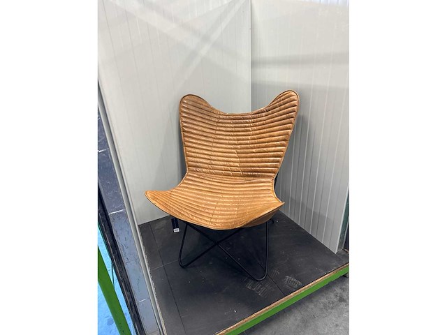 Lifestyle empire lounge chair cognac 75x87x86 ligstoel - afbeelding 1 van  4