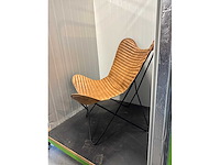 Lifestyle empire lounge chair cognac 75x87x86 ligstoel - afbeelding 2 van  4