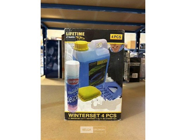 Lifetime winterset auto - 4 - delig - afbeelding 1 van  4