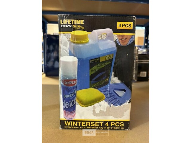 Lifetime winterset auto - 4 - delig - afbeelding 2 van  4