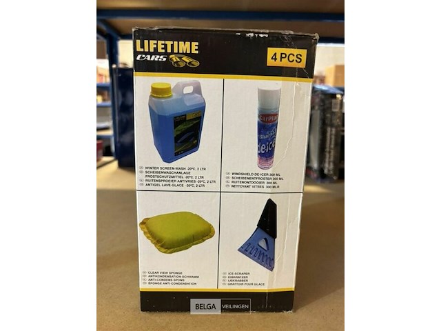 Lifetime winterset auto - 4 - delig - afbeelding 3 van  4