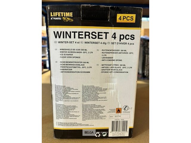 Lifetime winterset auto - 4 - delig - afbeelding 4 van  4