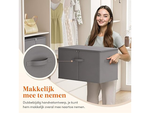 Lifewit stoffen opbergdoos (set van 6) - afbeelding 4 van  5