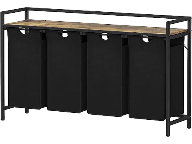 Lifewit wasmand (4 secties) - afbeelding 1 van  5