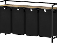 Lifewit wasmand (4 secties) - afbeelding 1 van  5