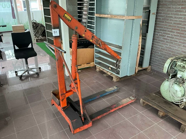 Lifter verrijdbare motorlift - afbeelding 1 van  3