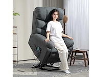 Liftstoel, elektrische relaxstoel met massagefunctie - lift - afbeelding 2 van  8