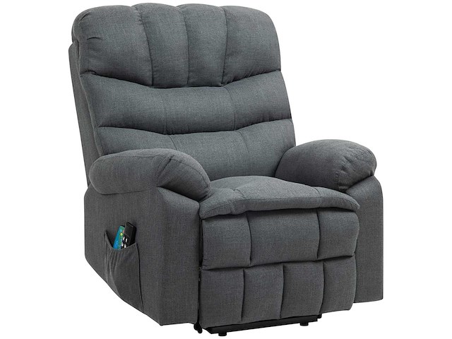 Liftstoel, elektrische relaxstoel met massagefunctie - lift - afbeelding 3 van  8