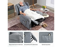 Liftstoel, elektrische relaxstoel met massagefunctie - lift - afbeelding 5 van  8