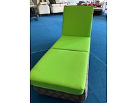 Ligbed kussen groen 67x190cm - 2st - afbeelding 1 van  3