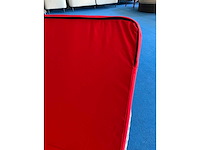 Ligbed kussen rood 67x190cm -2st - afbeelding 2 van  3