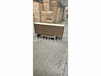 Ligbeddenset - 2 x 1 persoons ligbed met 2 bijzettafels - afbeelding 3 van  5