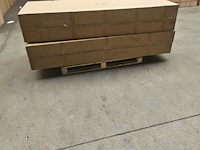 Ligbeddenset 2-delig dark grey wicker / light grey kussens - afbeelding 4 van  5