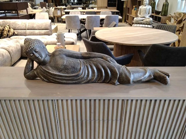 Liggende boeddha - afbeelding 1 van  2