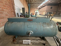 Liggende devilbiss persluchtopslagtank - afbeelding 2 van  6