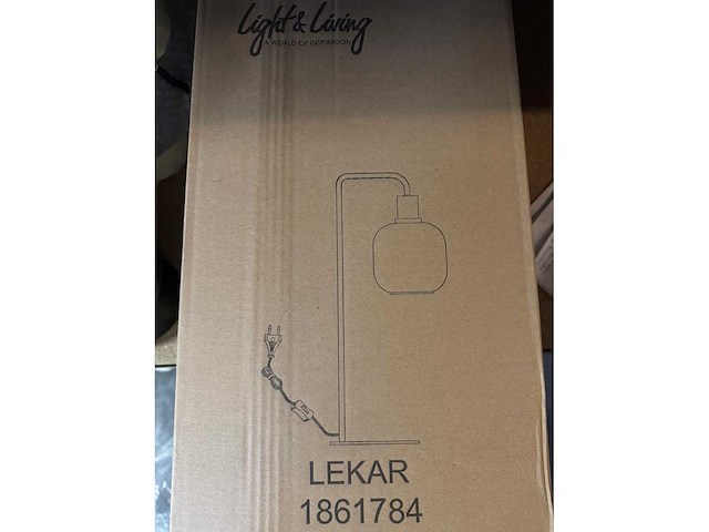 Light & living - lekar - table lamp (2 stuks) - afbeelding 2 van  2