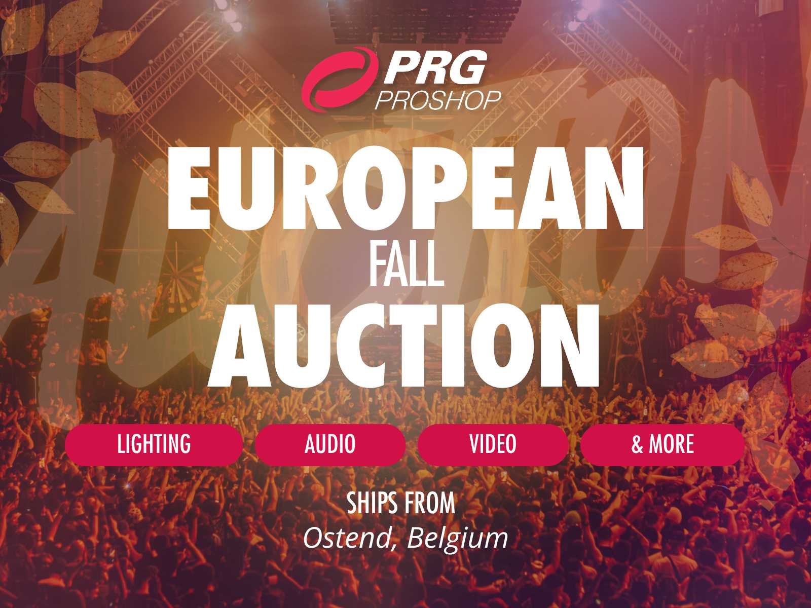 Lighting, audio and video - prg proshop