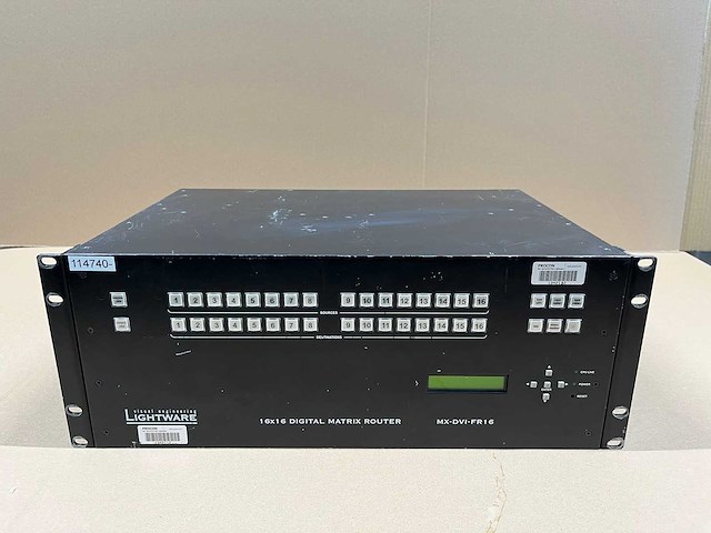 Lightware matrix mx-dvi-fr16 16x16 dvi-d - afbeelding 1 van  2
