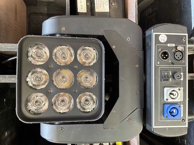 Ligntmaxx dega matrix wash led moving head - afbeelding 6 van  11