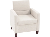 Ligstoel met armleuningen, gestoffeerde fauteuil - afbeelding 2 van  8