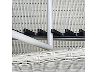 Ligstoel met kussen en opbergruimte, l 198 cm, ruimtebesparende opbergruimte - afbeelding 6 van  8