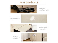 Ligstoel met voetsteun - afbeelding 5 van  7