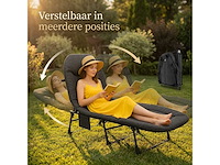 Ligstoel tuin (2x) - afbeelding 5 van  9